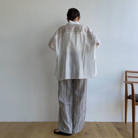 《予約販売》sheer lady shirt/2colors_nb0154