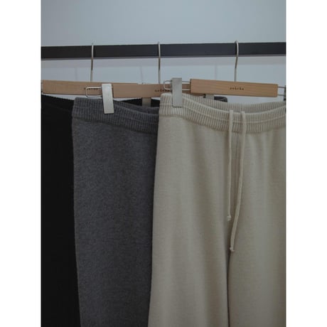 【NOKCHA original】mannish knit pants/3colors_np1027