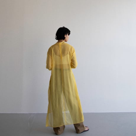 【nokcha original】slit sheer ops/2colors_nd0123