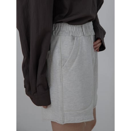 【NOKCHA original】vintage like sweat half pants/2colors_np1074