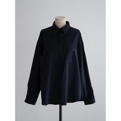 《予約販売》corduroy mannish over shirt/2colors_nb0269