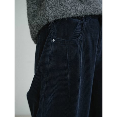 《予約販売》warm corduroy oval pants/3colors_np1186