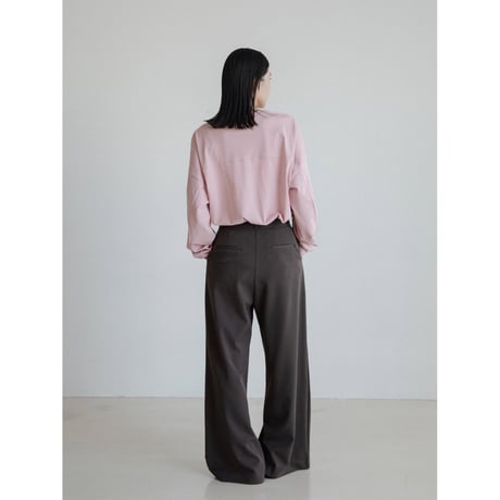 《予約販売》two tuck simply wide pants/2colors_np1159