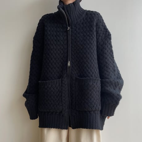 《予約販売》mannish knit cardigan/2colors(unisex)_nt1886