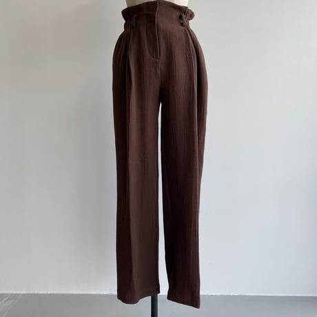 【nokcha original】rincl soft pants/brown_np0467