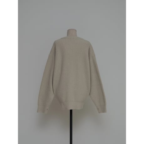 【NOKCHA original】v neck mannish knit pullover/3colors_nt2123