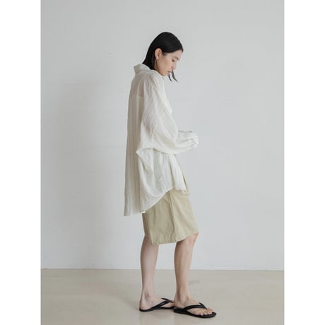 《予約販売》twill summer half chino pants/2colors_np1114
