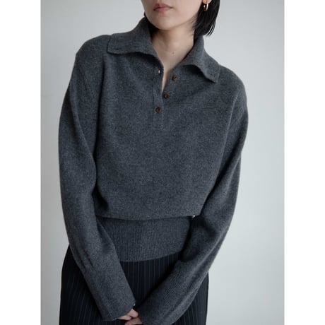 《予約販売》botan knit pullover/2colors_nt2219