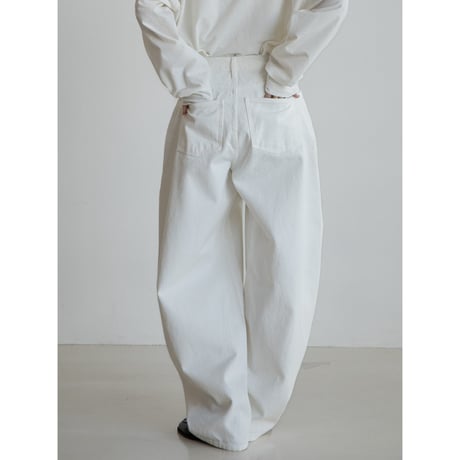 《予約販売》cocoon twill jeans/2colors_nj0124