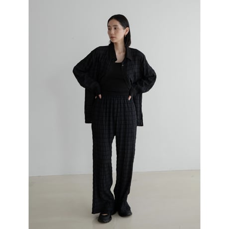 《予約販売》material sheer shirt/2colors_nb0299