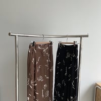 【nokcha original】nuance pattern pants/brown_np0420