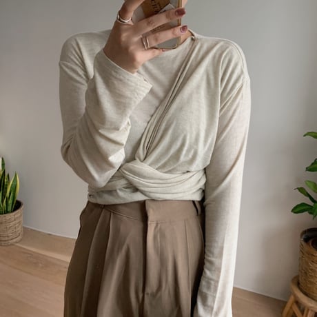 ✳︎予約販売✳︎lady tops/2colors_nt0077