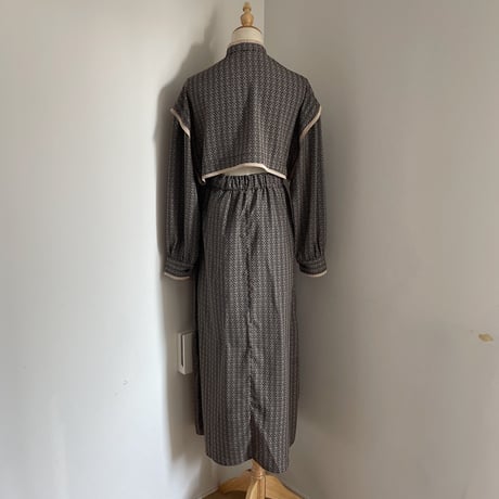 【nokcha original】geometric back open ops/black_nd0094