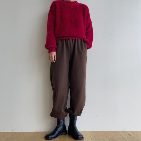 《予約販売》low rise warm  jogger pants/3colors_np0926