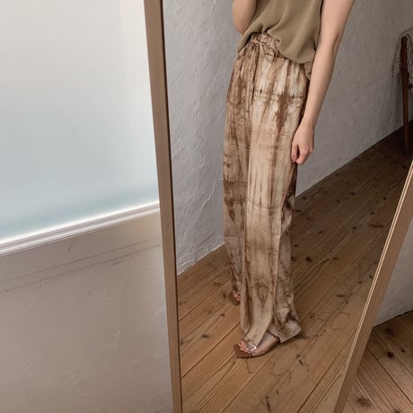 taidai slit pants /2colors_np0207