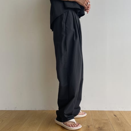 《予約販売》washer tuck oval long pants/2colors_np0840