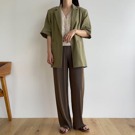 《予約販売》linen ennui jacket/2colors_no0215
