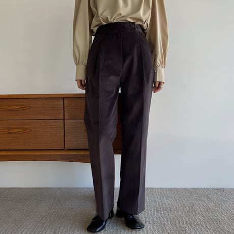 《予約販売》corduroy wide pants/3colors_np0697