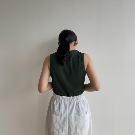【nokcha original】jacquard tank top/3colors_nt1722