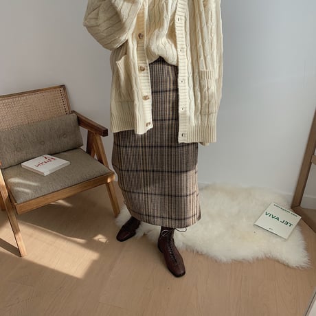 ✳︎予約販売✳︎london check sk/2colors_ns0023