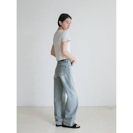 《予約販売》border soft minimal tee/3colors_nt2551