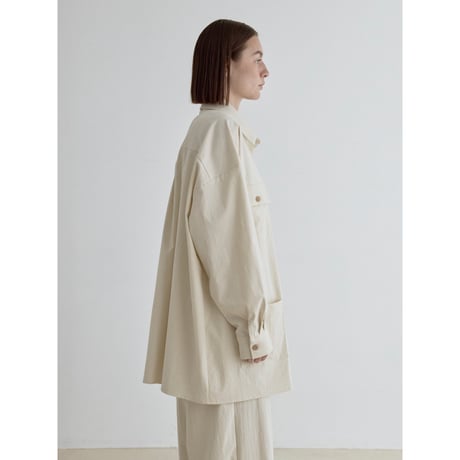 《予約販売》mannish shirt jacket/2colors_no0526