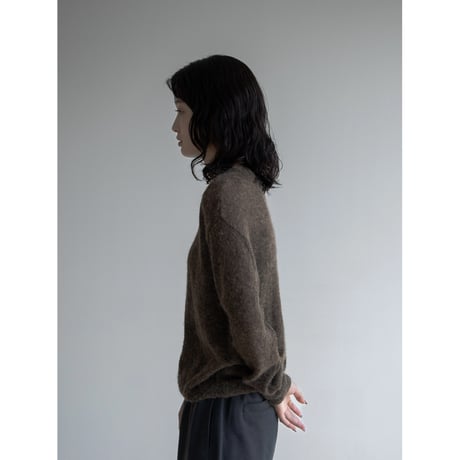 《予約販売》alpaca rich knit tops/2colors_nt2143