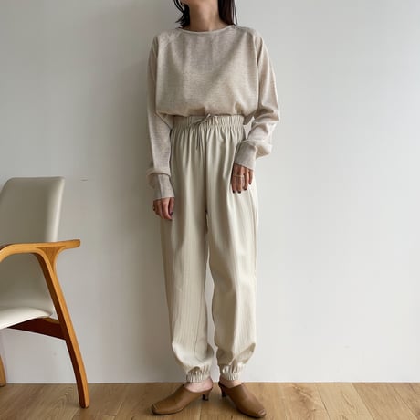 《予約販売》jacquard jogger pants/2colors_np0570