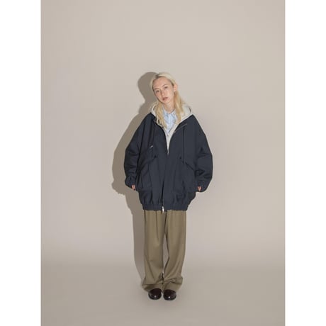 - AUTHENTIC series - urban over jacket/deep navy(unisex)_an0004