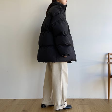 《予約販売》twill tuck wide pants/2colors_np0732