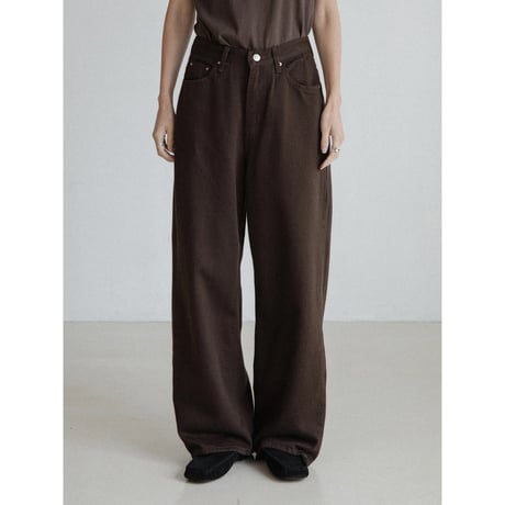 《予約販売》oval twill pants/2colors_np1153