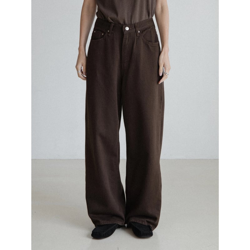 予約販売》oval twill pants/2colors_np1153 | NOKCHA