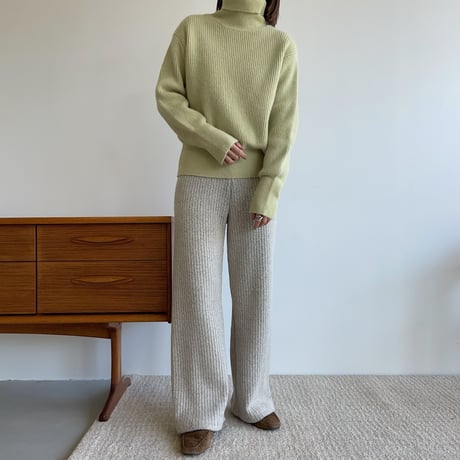 《予約販売》knit lib pants/2colors_np0515