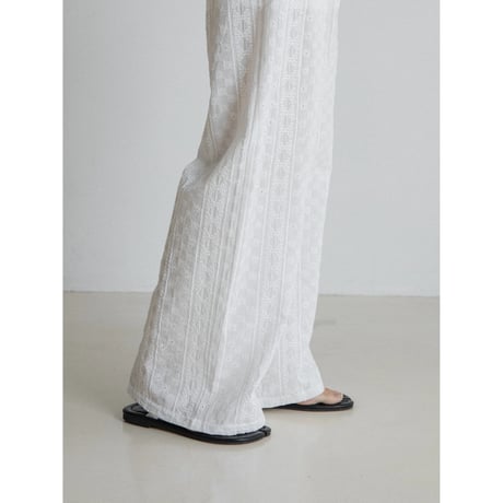《予約販売》punching long pants_np1115