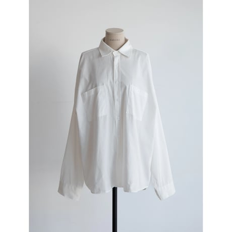 《予約販売》over mannish shirt/2colors_nb0330