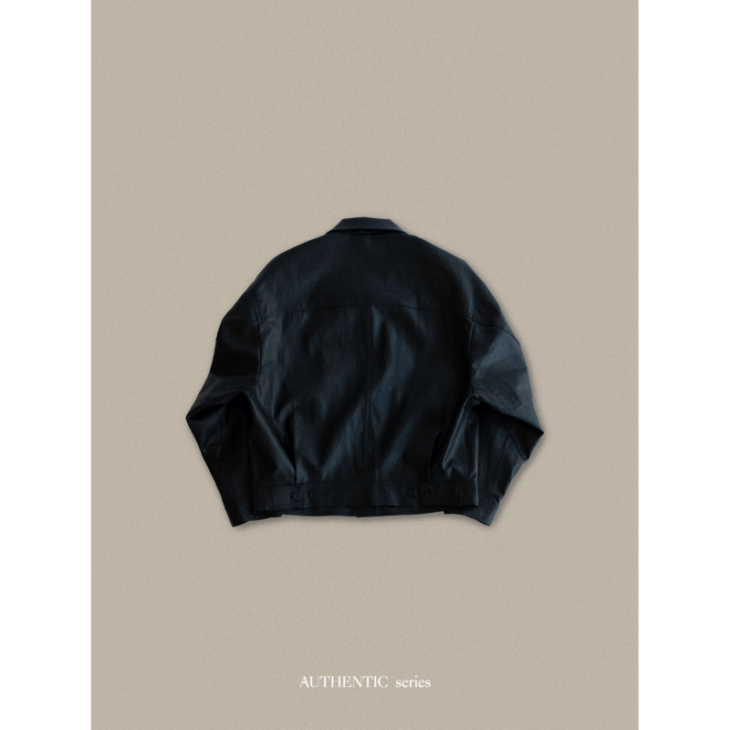ジャケット・アウター nokcha old like eco leather jacket nokcha old like eco leather jacket