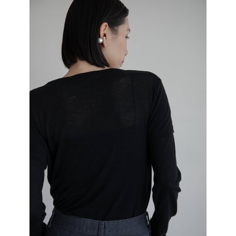 《予約販売》docking sheer tops/2colors_nt2244