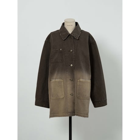 【NOKCHA original】gradation denim jacket_no0467