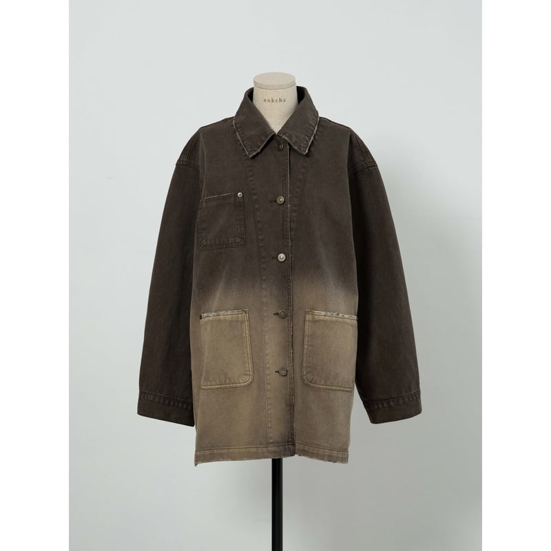 【NOKCHA original】gradation denim jacket NOKCHA original】gradation denim jacket_no0467