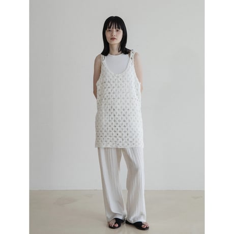 《予約販売》crochet knit midi tops/2colors_nt2329