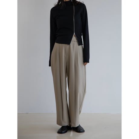 《予約販売》deep tuck pants/2colors_np0963