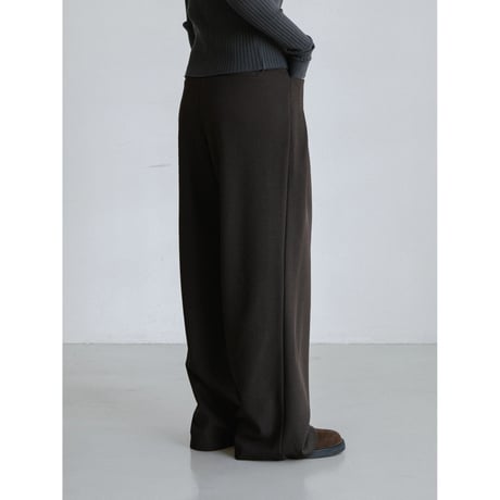 《予約販売》front accent tuck wide pants/2colors_np1203