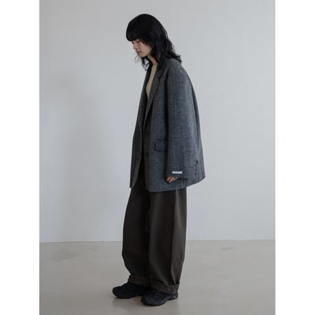 《予約販売》HANDMADE herringbone tailored jacket/2colors_no0423
