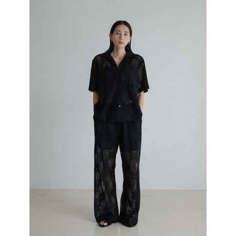 《予約販売》jacquard knit pants/2colors_np1134