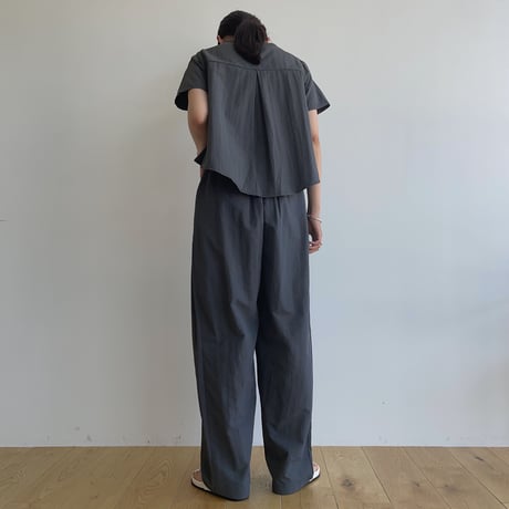 《予約販売》washer tuck oval long pants/2colors_np0840