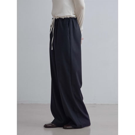 《予約販売》docking accent stripe pants/2colors_np1214