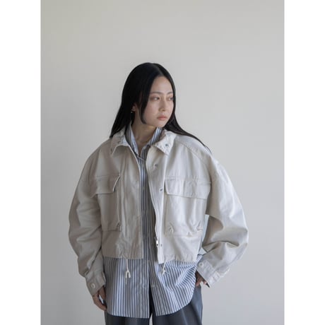 《予約販売》minimal military jacket/2colors_no0372