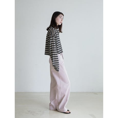 《予約販売》croped border tops_nt2585