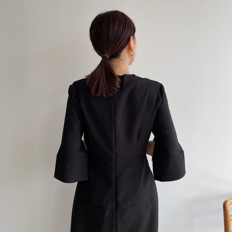 【nokcha original】rich jumpsuit/black_np0671