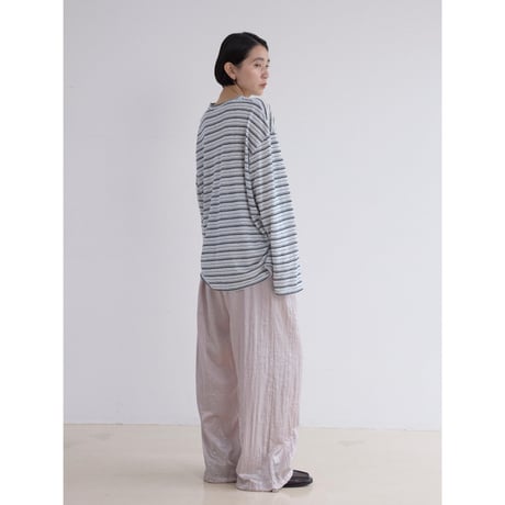 《予約販売》border sheer tops/2colors_nt2526